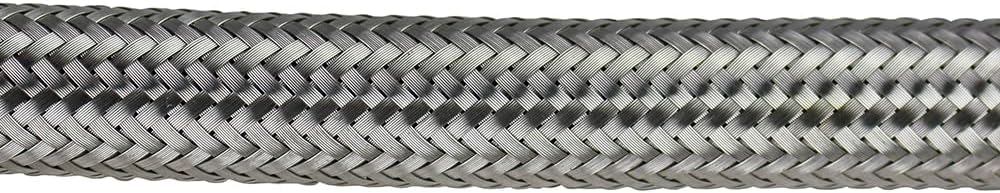 1/2" x 12" Stainless Steel Compressed Air Line Metal Flex Hose Tubing