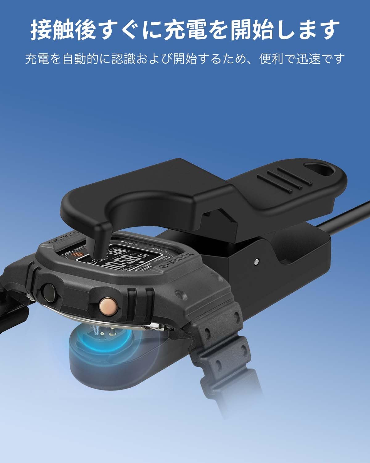 Amazon.co.jp: 【1本】G-shock GPR-H1000 対応 スマートウォッチ 充電 
