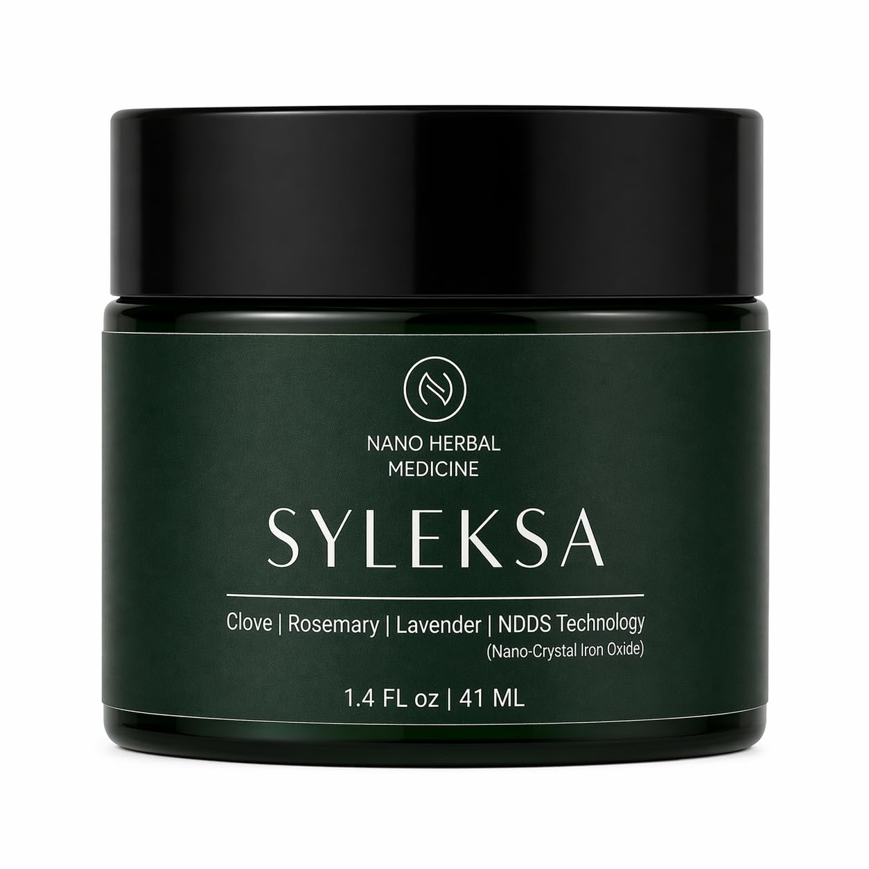 Herbal Recovery Cream for Muscle & Skin Soothing – Post Workout Balm with Clove, Rosemary & Lavender – Fast Absorbing Nano Formula – 1.4 oz – Syleksa