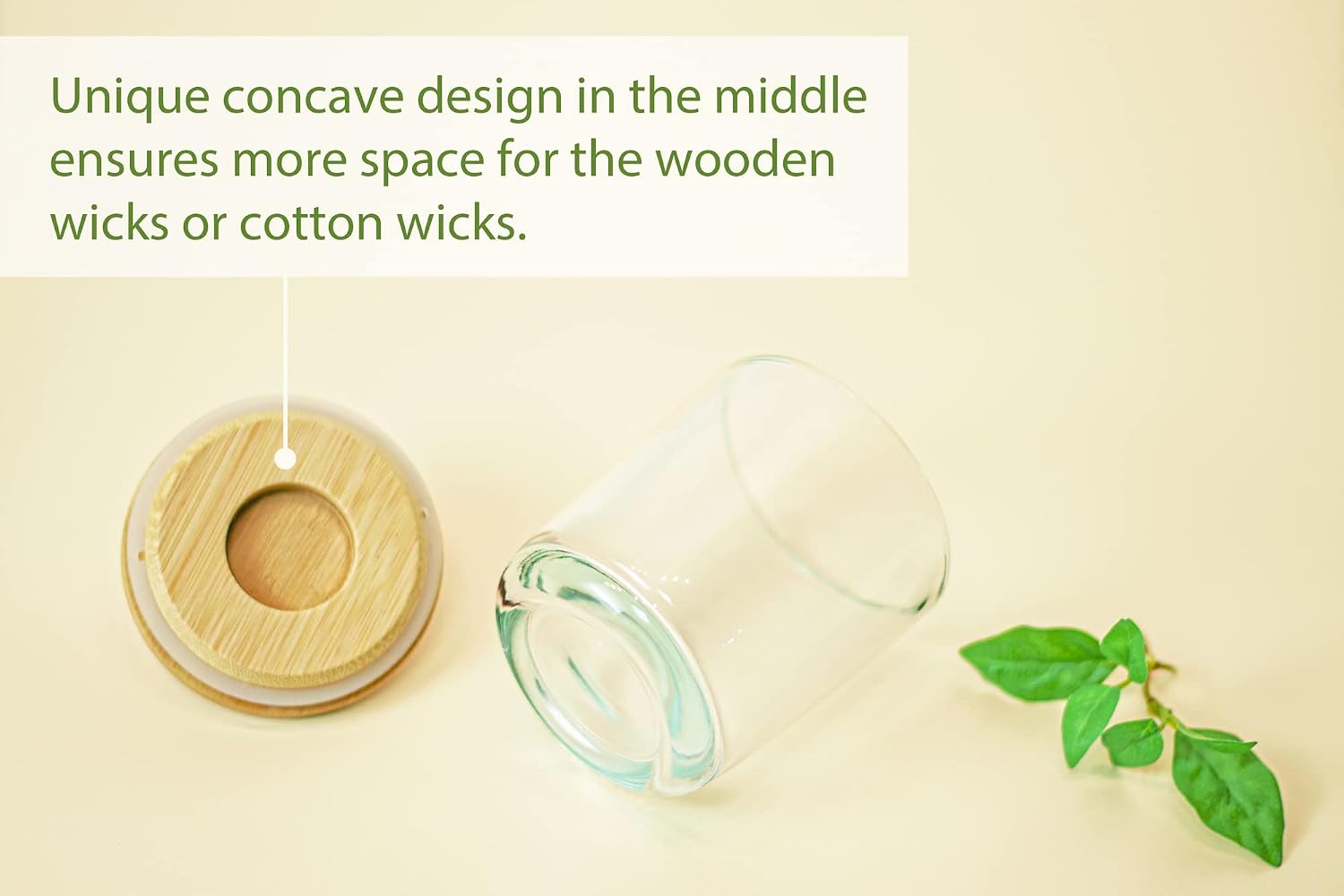 Bamboo Candle Jars Lids, 12-Pack - 3.15" (80mm) Diameter with Silicone Seal Ring & Recessed Center Design - Water-Resistant Finish - Ideal for Wood Wick Candle Making & Storage