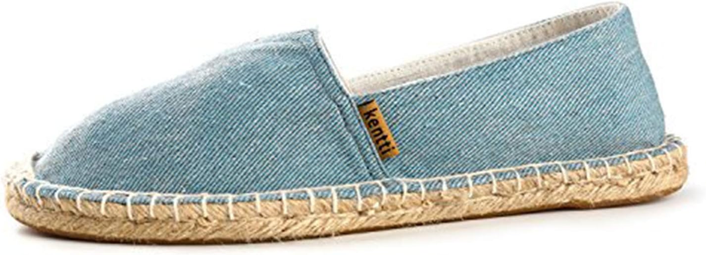 Men's Classic Slip on Flat Espadrilles 8-8.5 Blue