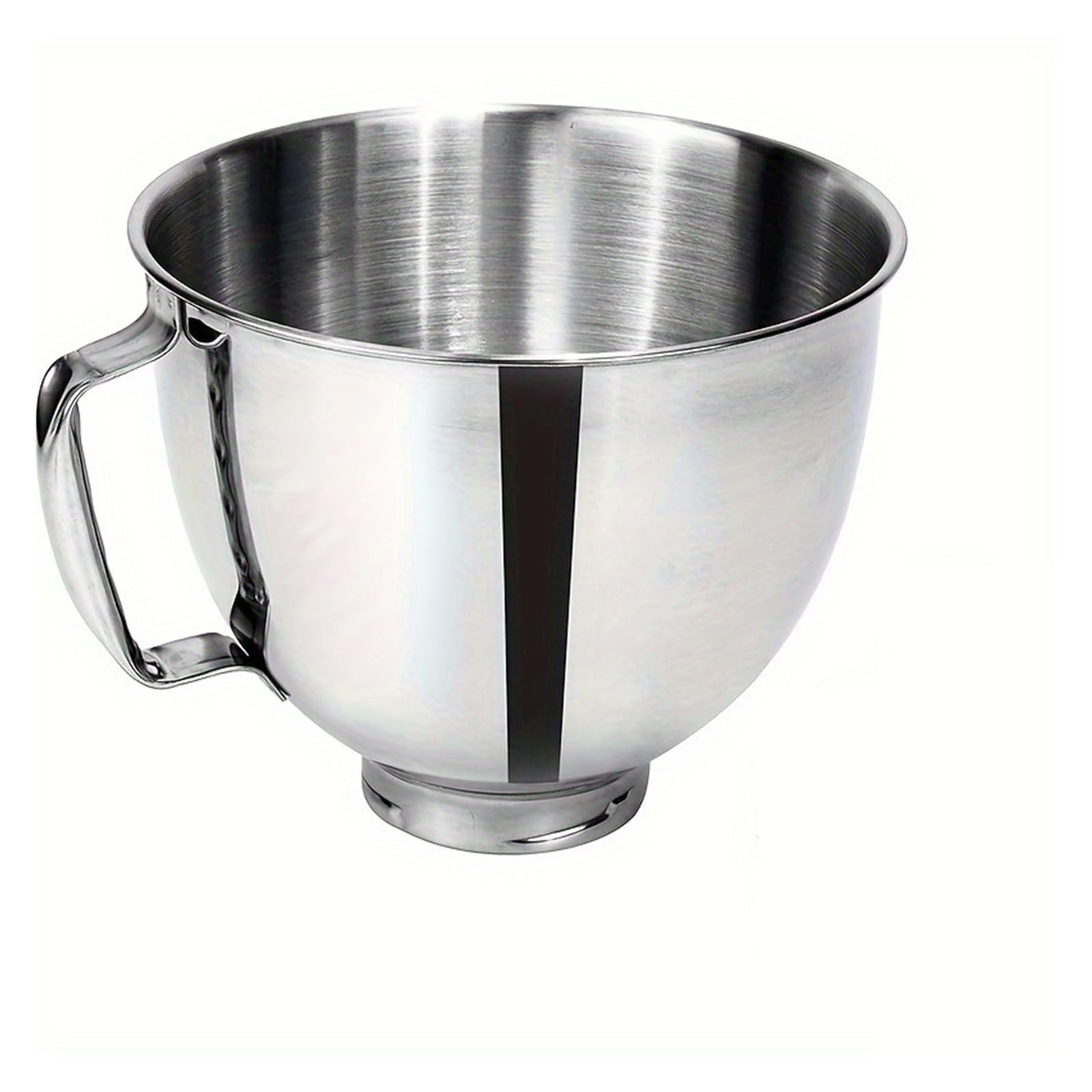 Tazón de acero inoxidable compatible con KitchenAid 4.5/5QT resistente