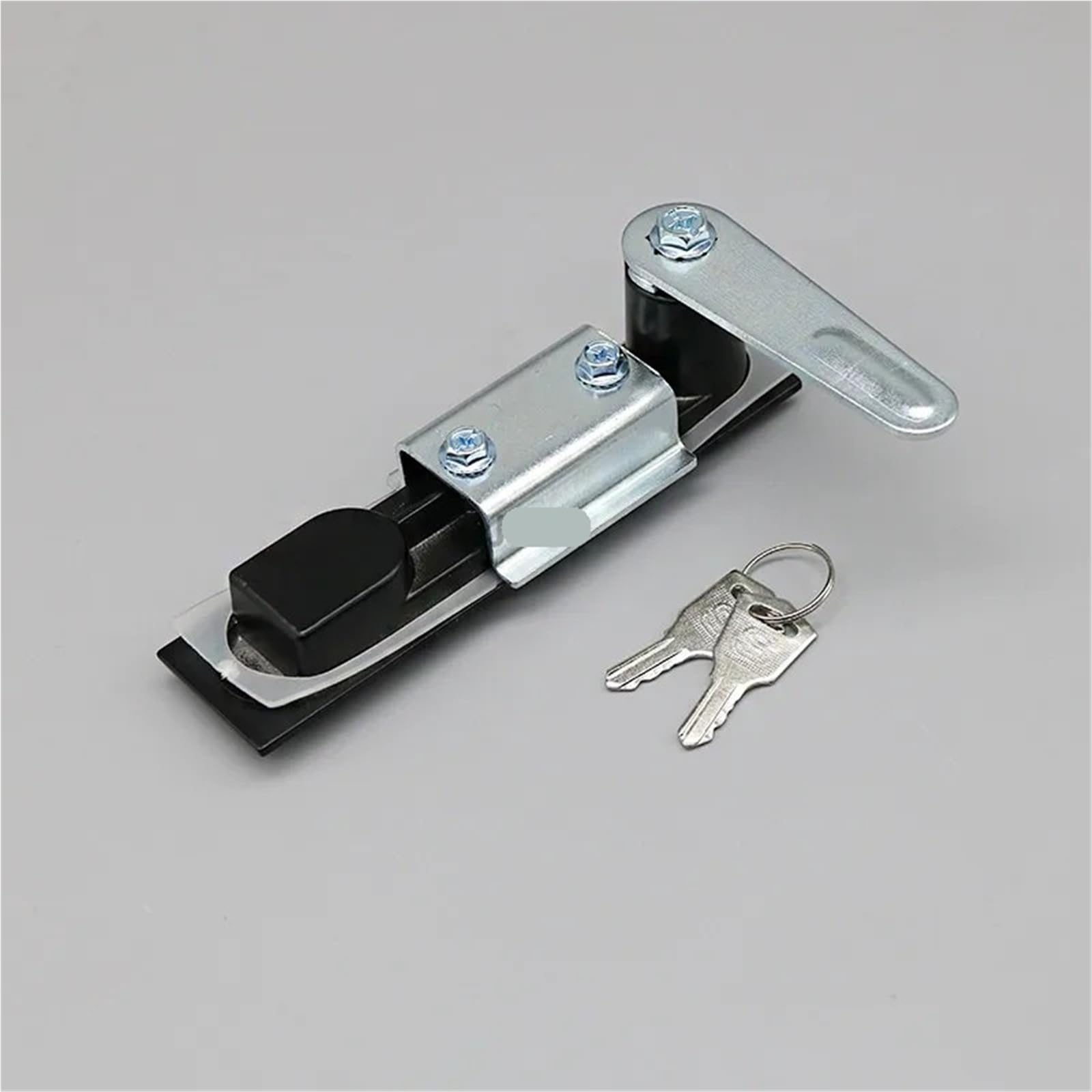 Serrure d'avion MS490 noire avec clé pour armoire électrique et de distribution