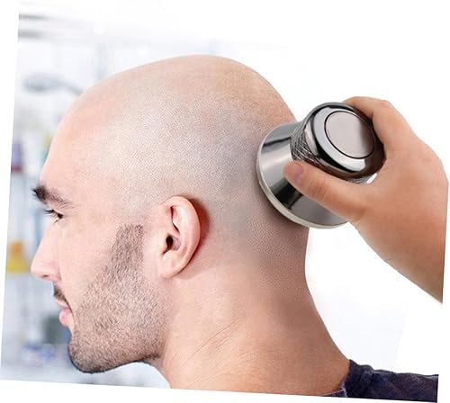 Miniatura 7 de Beaupretty 3 juegos de recortadora inalámbrica Baldhead para hombres, afeitadora de pelo facial, afeitadora de cuerpo para hombres, afeitadora