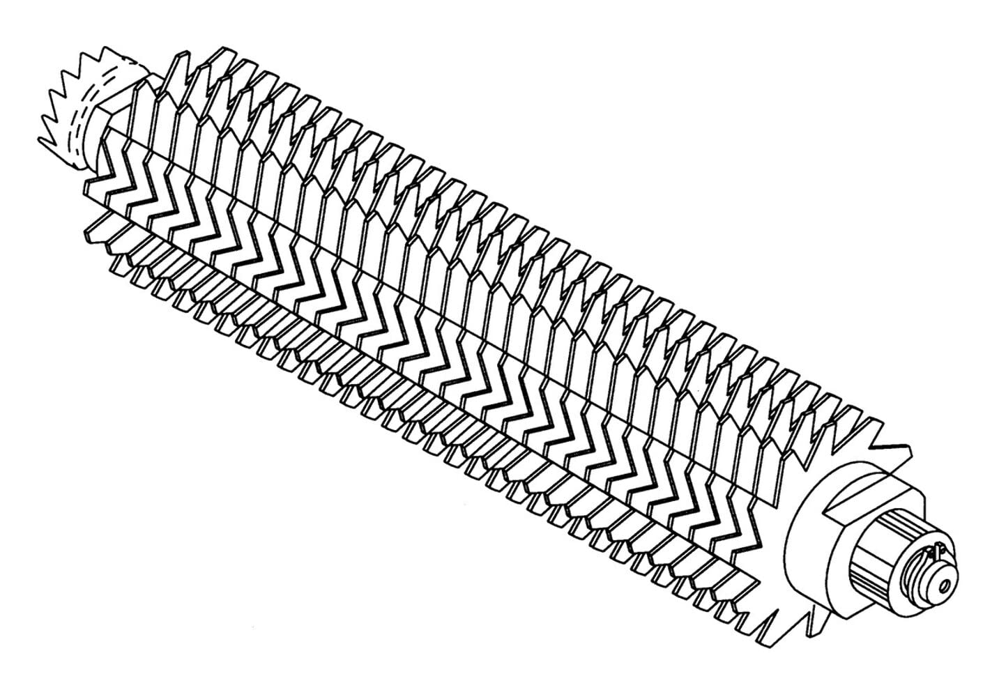 Rear Blade & Shaft Assy