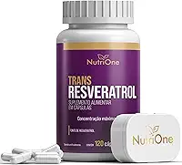 Resveratrol Trans 120 Cápsulas 500mg - Nutrione