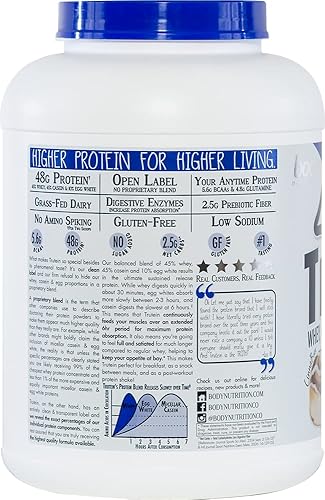 Vista 35 de Body Nutrition Trutein Mezcla de proteínas