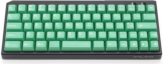 FILCO 72-Key ABS Doubleshot MINILA Keycap Set - Mint