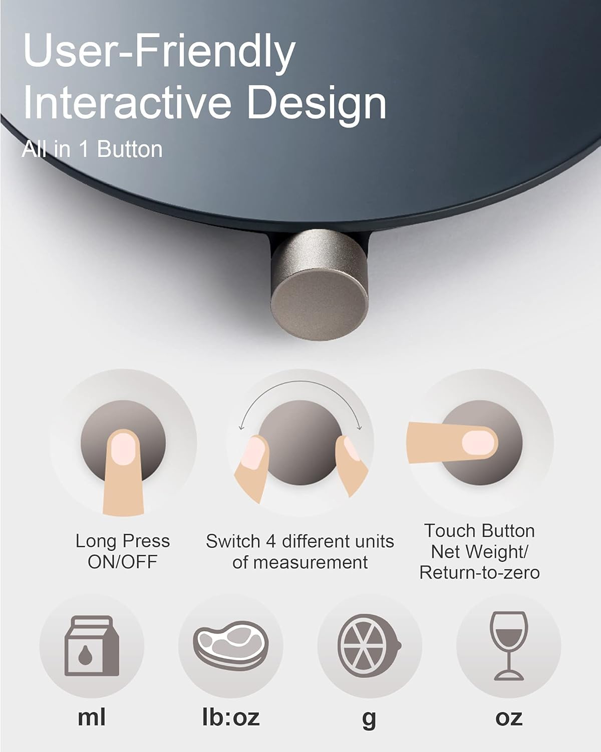Smart Kitchen Scale HOTO QWCFC001