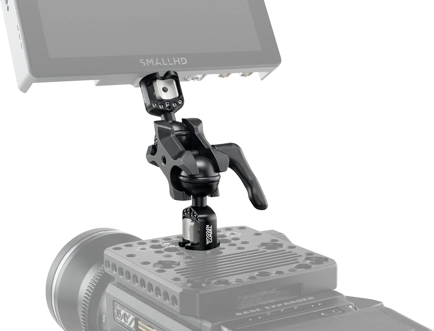 Wooden Camera Universal Ultra Arm Mini Monitor Mount with Combo 1/4-20 & 3/8-16 Screw Knob