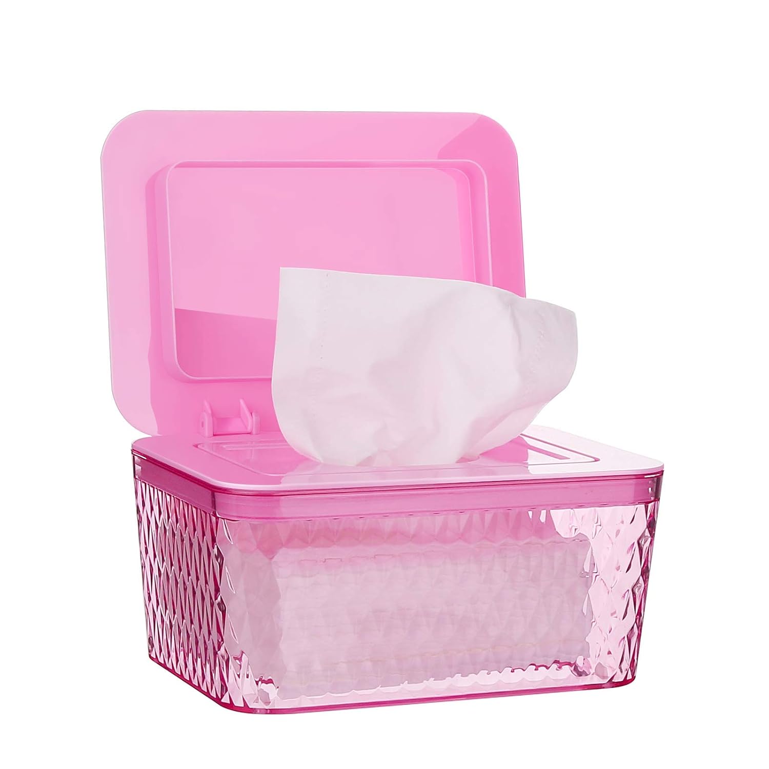Whiidoom Wipes Dispenser, Baby Wipe Holder Refillable Wipe