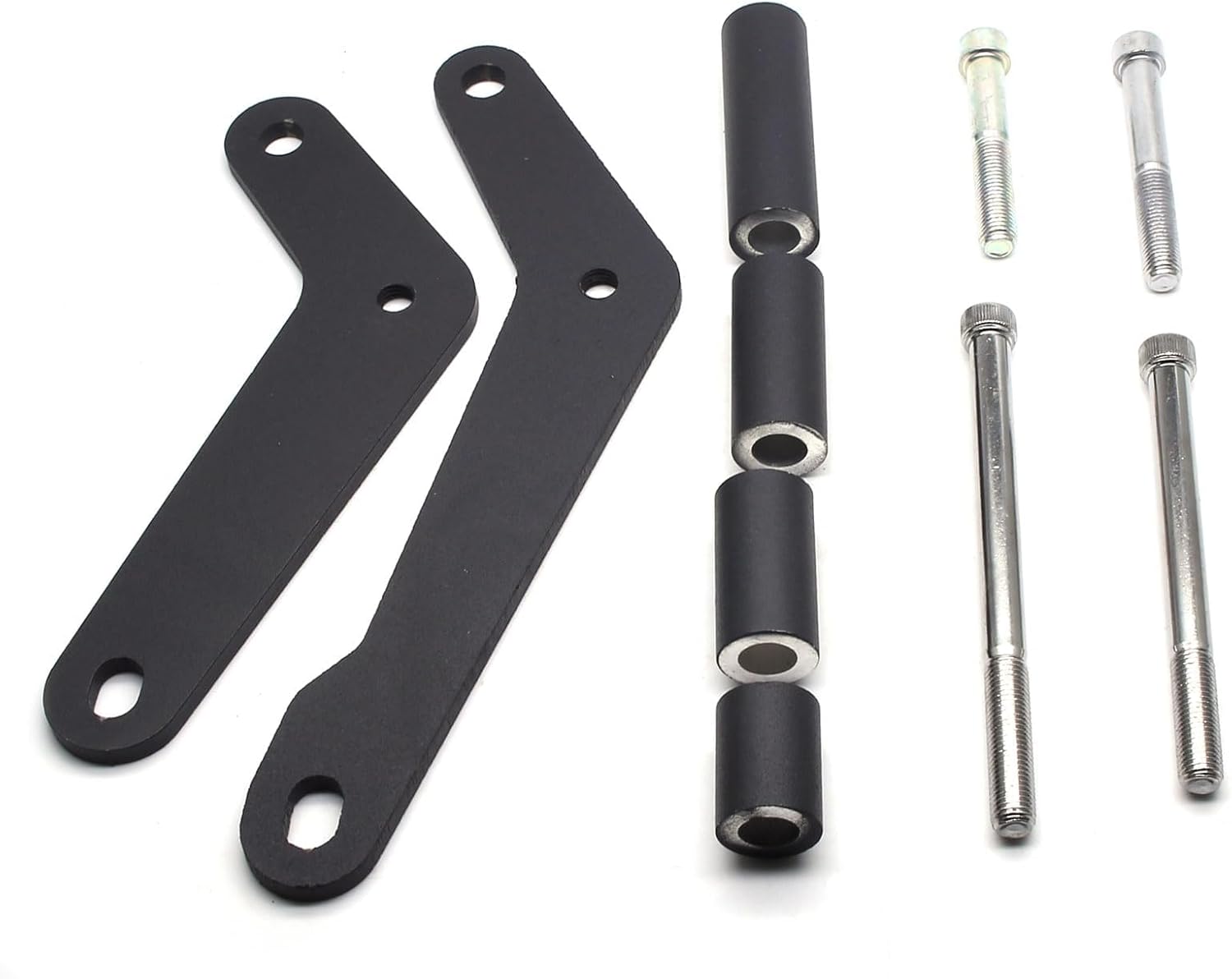 MZS Motorcycle Frame Sliders Compatible with Trident 660 2021-2025 / Tiger Sport 660 2021-2025, Falling Crash Protector Guards Frame Crash Pads No Cut Kits Black