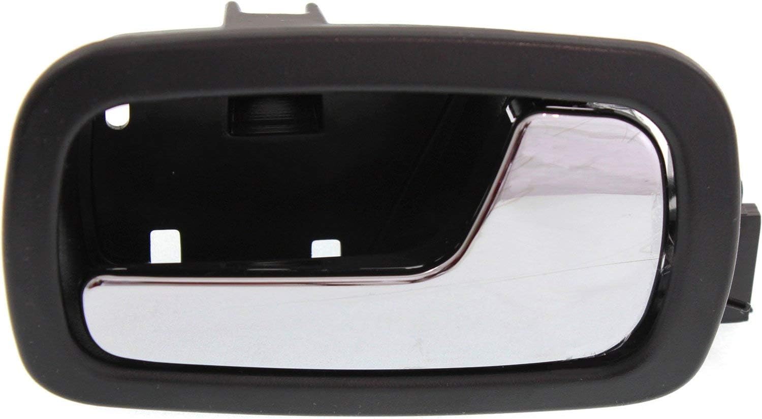 Compatible with 05-10 Cobalt Inside Inner Interior Black Front Door Handle Pair Set Left Right