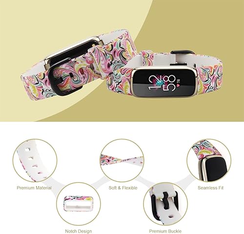 Miniatura 2 de Correas compatibles con Fitbit Luxe Watch Band para mujer