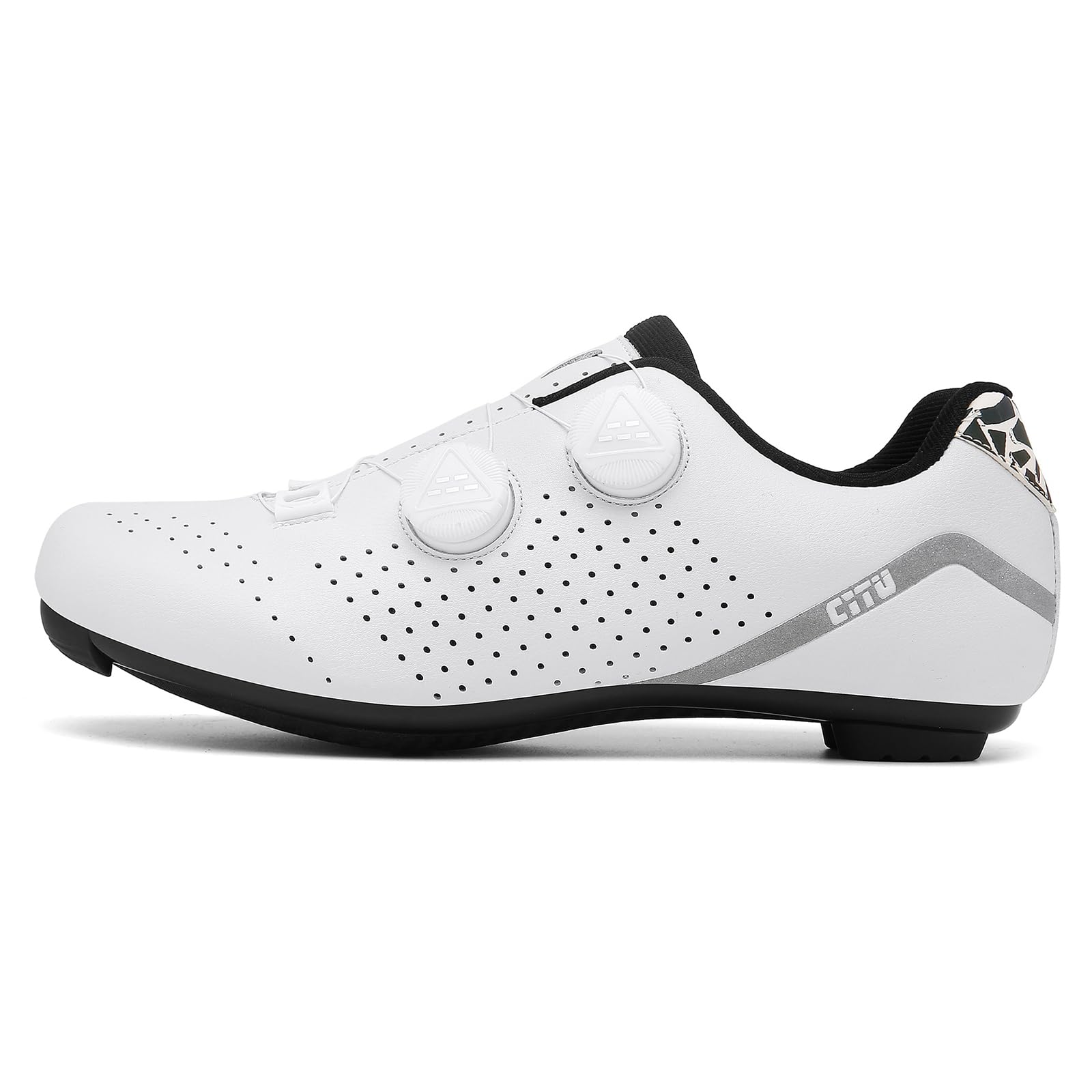 Fahrradschuhe Rennradschuhe für Herren, Kompatibe Look SPD SPD-SL Delta Lock Pedal Rennrad Schuhe Radsportschuhe