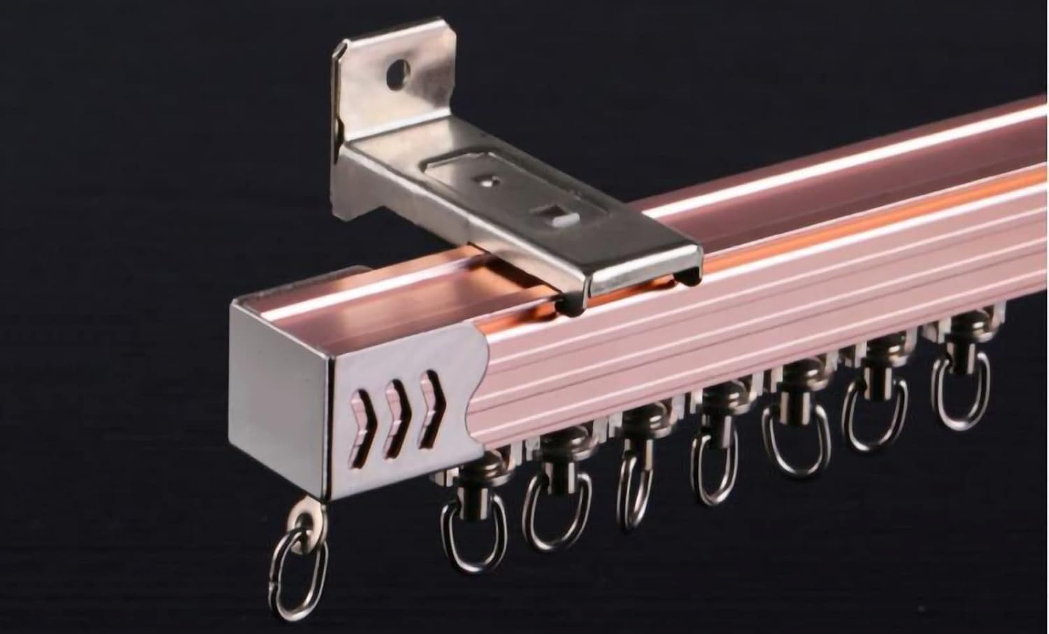 Rail de plafond pour rideau et séparation de pièce modulable de 8.5m