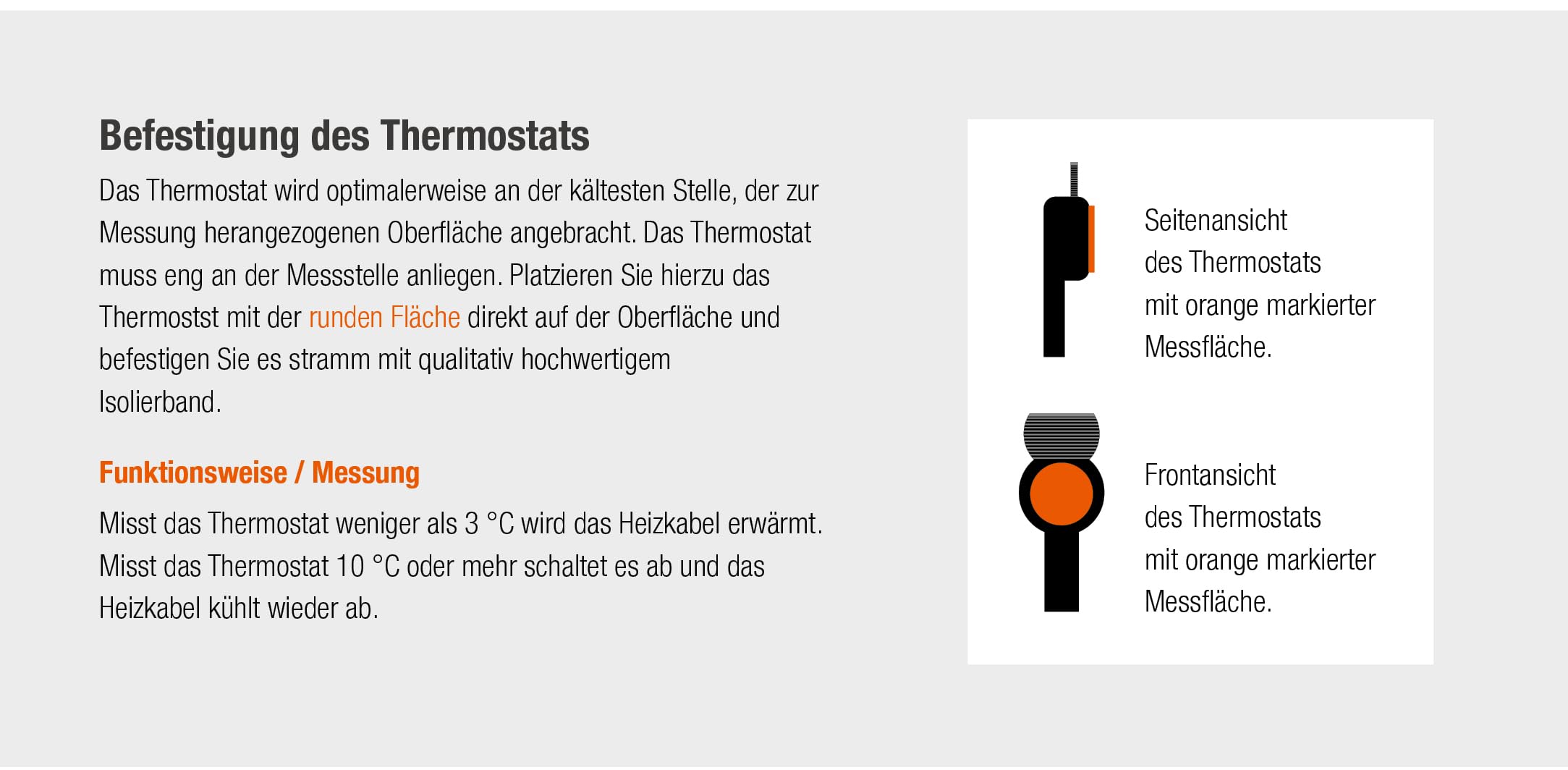 as - Schwabe EIS-Stop-Heizkabel 6 m Frostschutz-Heizkabel inkl. Thermostat 230 V, 50/60 Hz Heizleitung mit Schutzkontaktstecker 15 W/m Wärmekabel ­gegen Frost IP44 Schwarz 67016