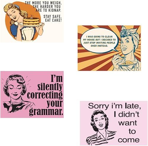 Miniatura 5 de Kalan - Divertidos imanes de nevera para decoración del hogar, juego de imanes para refrigerador, lavavajillas, pizarra blanca y accesorios de