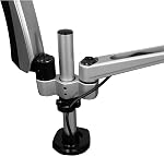 StarTech.com Desk Mount Dual Monitor Arm - Articulating - Supports VESA Monitors 12'' to 30" (19.8lb/9kg) - Adjustable - Grommet / Desk Mount - Premium - Silver (ARMDUAL30) | Supports VESA Monitors 12'' to 30" (19.8lb/9kg), Adjustable, Grommet / Desk