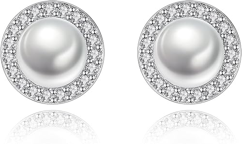 Vista 89 de OUXi Aretes de plata de ley 925 para mujer, hipoalergénicos con orejas sensibles
