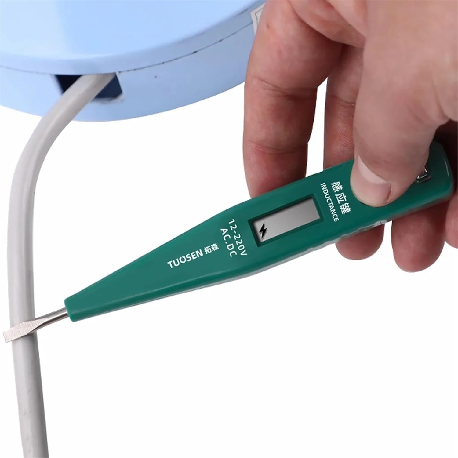 Digital Voltage Tester Pen AC Non-Contact Induction Test Pencil Voltmeter Power Electrician Tools