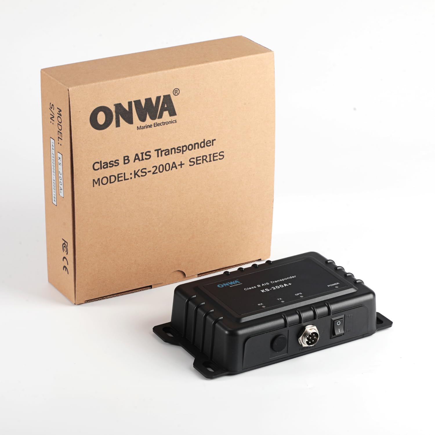 ONWA KS-200A+ ai Transpondeur Marine AIS 5 W Classe B+ Support NMEA2000 Émetteur Récepteur avec WiFi