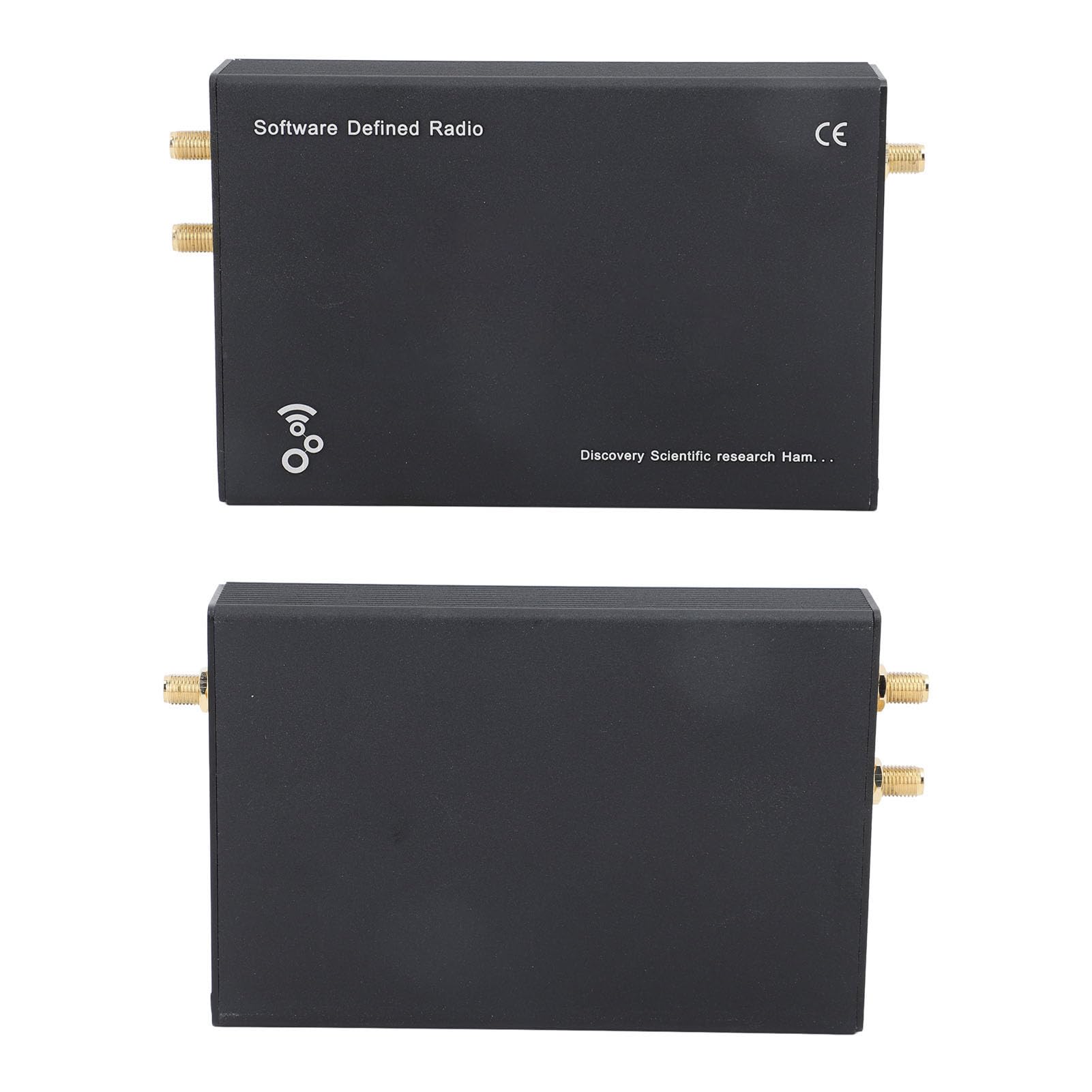Fafeicy Radio Definida por Software SDR 1 MHz a 6 GHz Hardware de Código Abierto Radio Gnu Compatible con Carcasa de Aleación de Aluminio para Desarrollo de Pruebas Inalámbricas (Escribe un)
