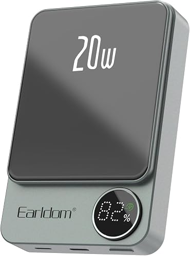 Magnetic Wireless Power Bank, 20W Fast Charging