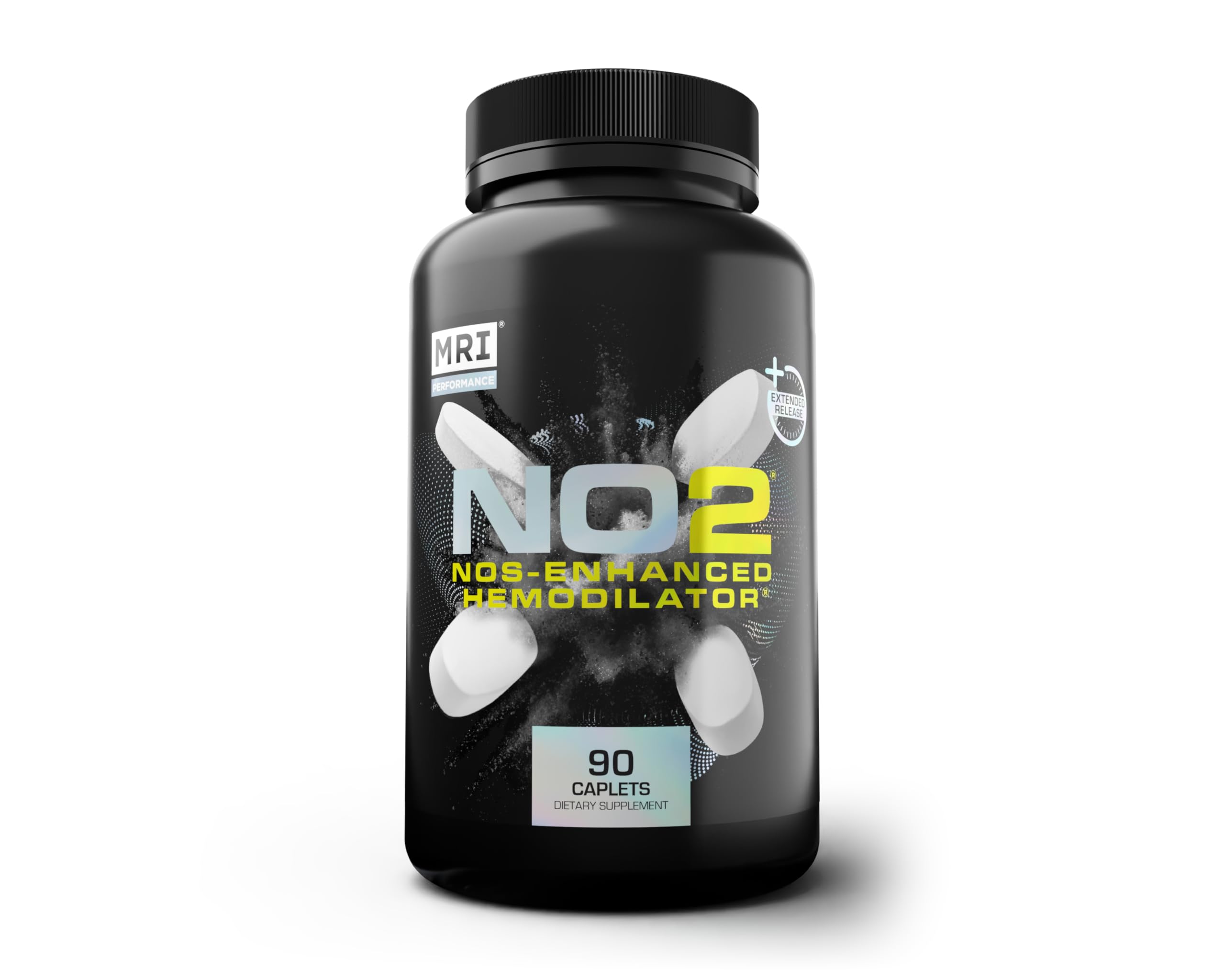MRI Pré-Treino de Óxido Nítrico com L-Arginina e AAKG 3.000 mg + NO2 150 mg, 90 capletas