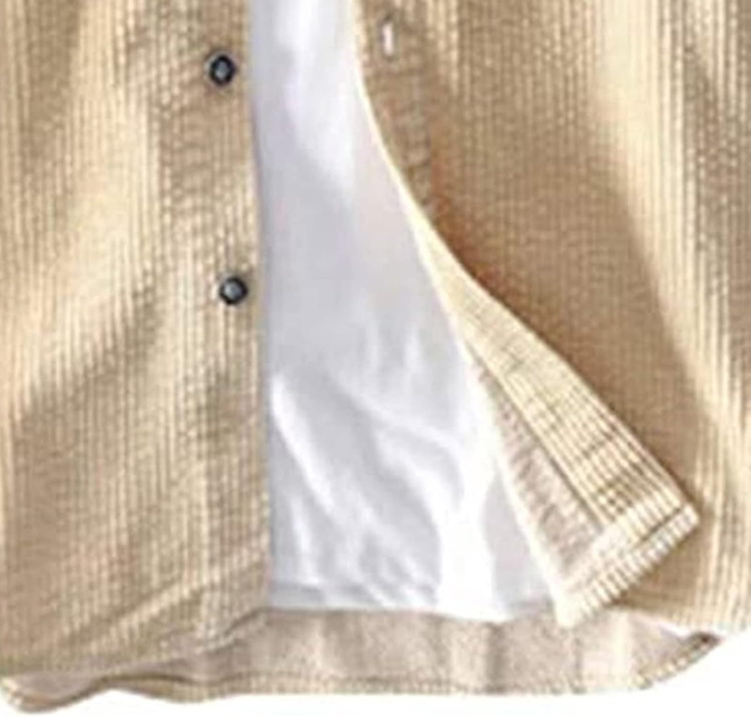 JEsilunmaMY Men's Flap Pockets Corduroy Shirt Jacket Long Sleeve Button Down Shacket Jacket Fall Winter Casual Loose Outwear