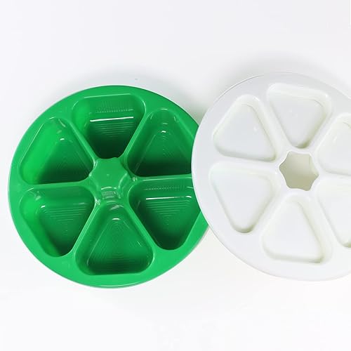 Miniatura 7 de Molde de sushi triangular de 6 cavidades Onigiri Rice Ball Press Maker Herramientas antiadherentes para hacer sushi para algas y cilantro bolas de