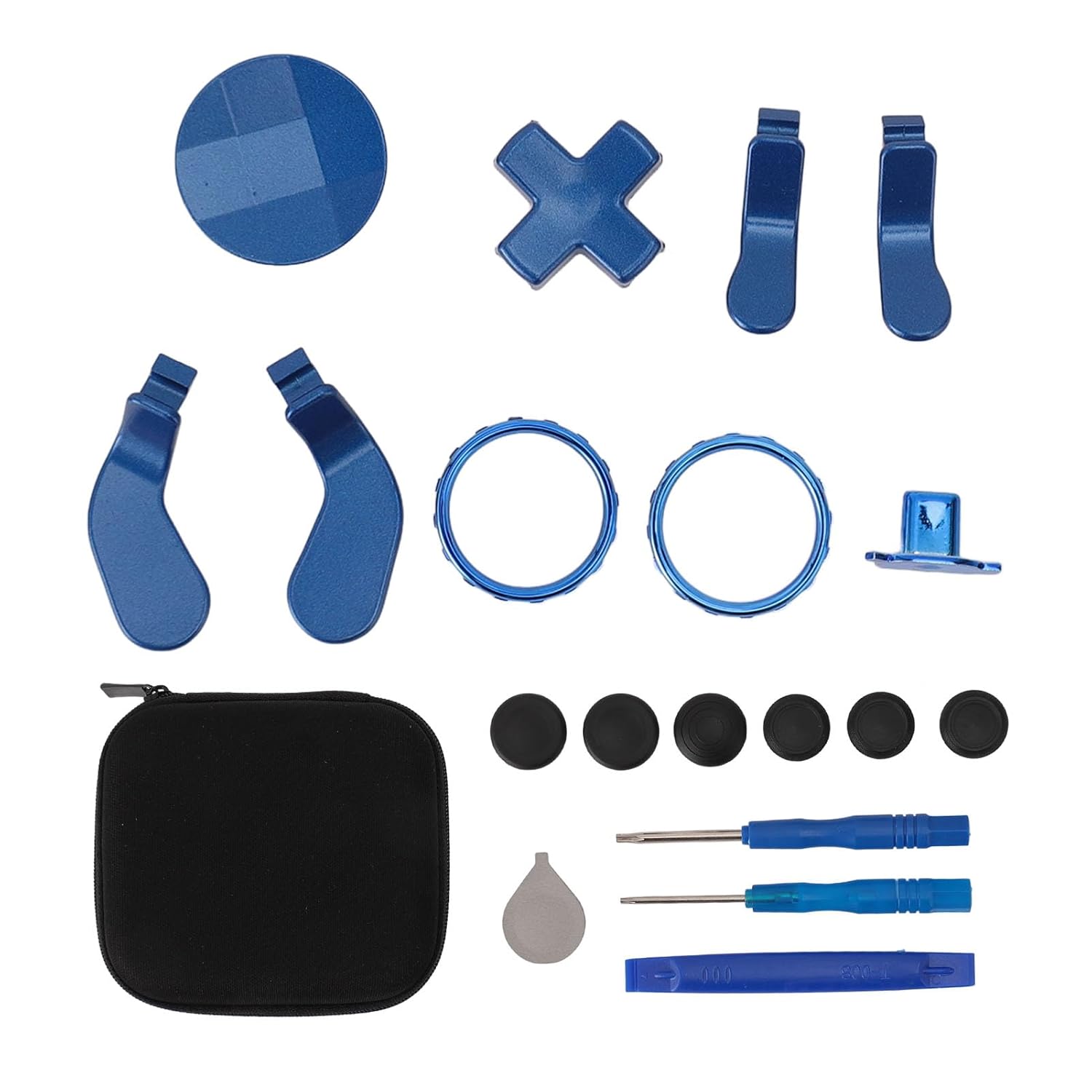 Xbox One Controller Joystick Replacement, Professional 15 in 1 Metal Thumbsticks for Xbox One Elite Controller Series 2