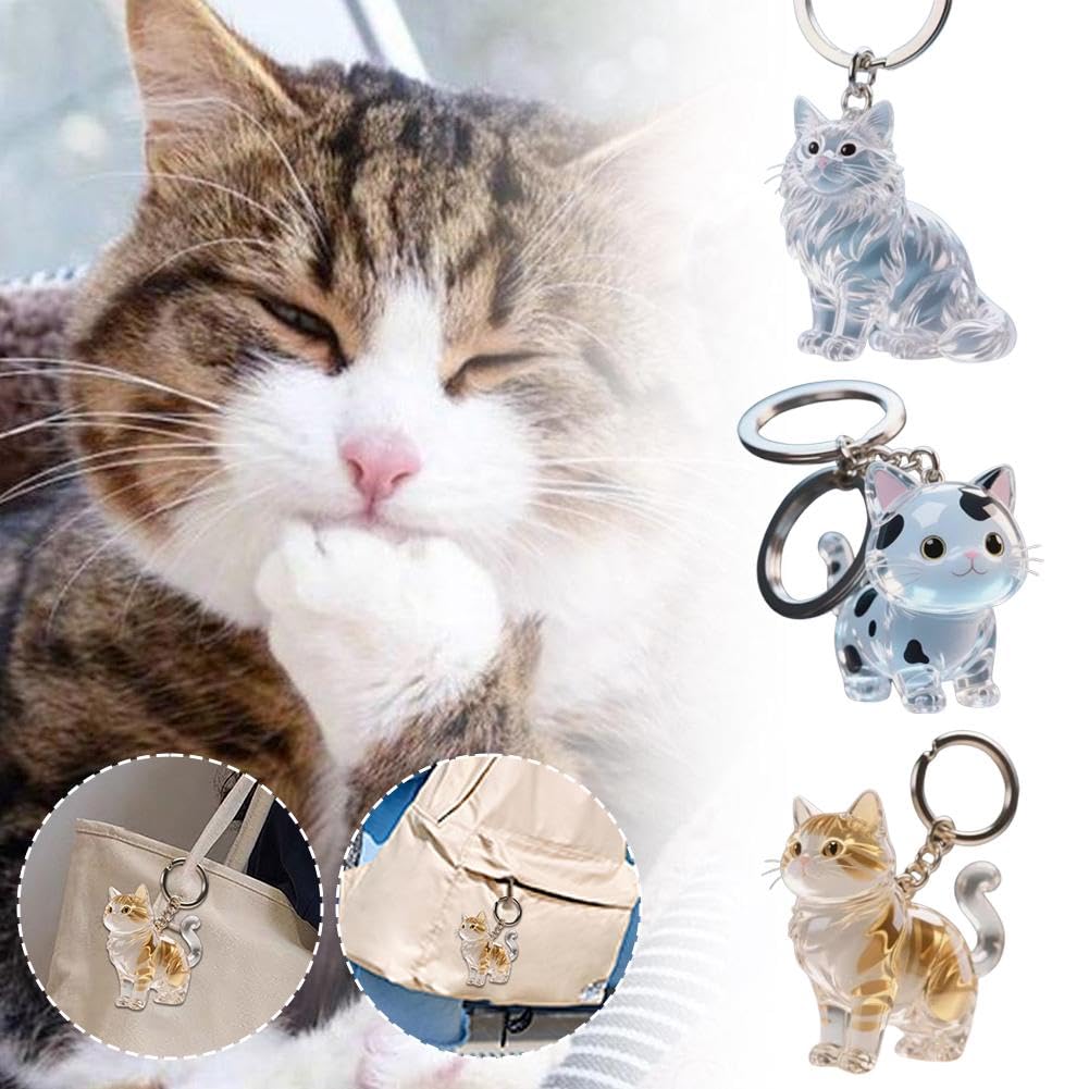 Portachiavi a bottiglia per peli di gatto e cane regalo amanti animali domestici