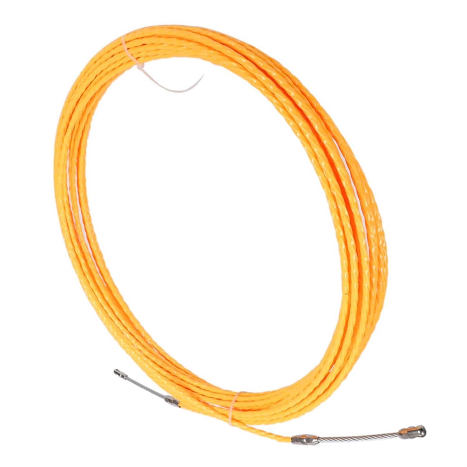 ELLANA Cable Flexible 5mm Electrical Wire Cable Puller, Fish Tape Cable Wire Puller, Device Construction Electrician Hand Tools, 10/20/30m/40m/50m Extension Connector (Color : 50m)