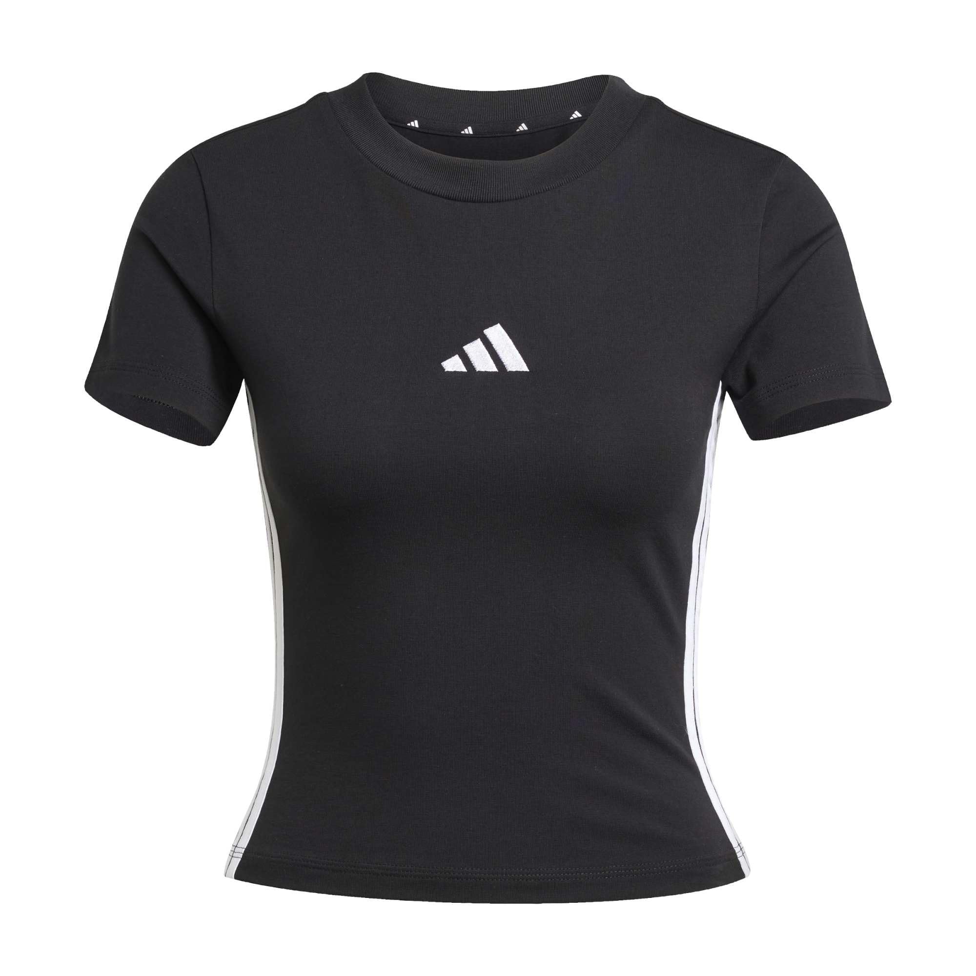 adidas Women's Camiseta Essentials Slim Baby 3 Bandas