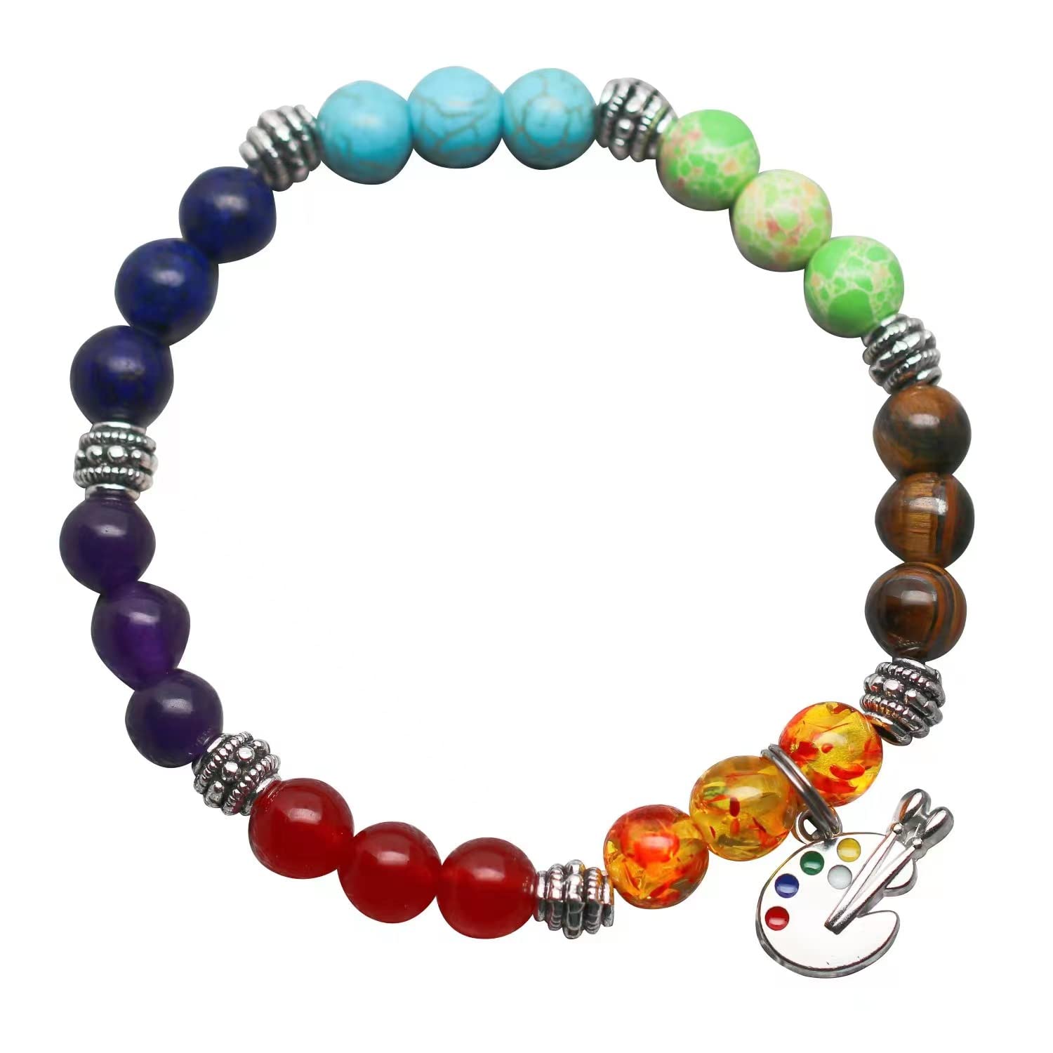 VALAFOArtist Bracelet Gifts for Women a Painter Artistic Bracelets Painters Palette Jewelry Art Artist Bracelet