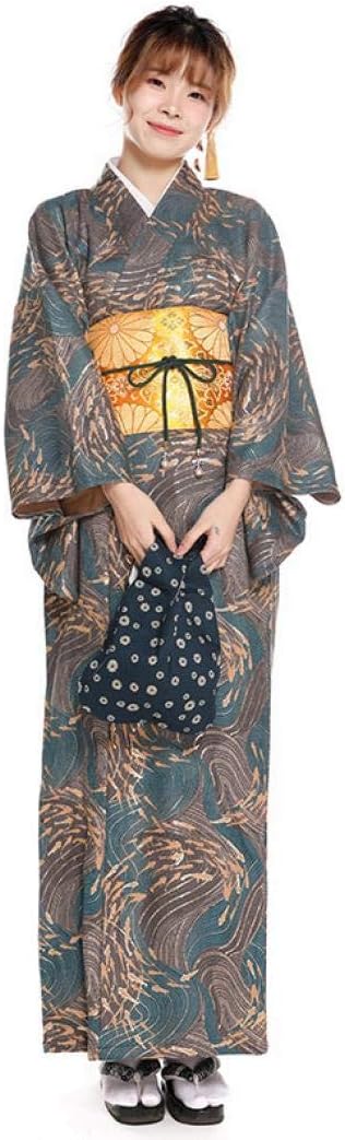 夏用絽訪問着 紫道長取りに辻が花 身長 154cm～166cm位 レンタル 訪問