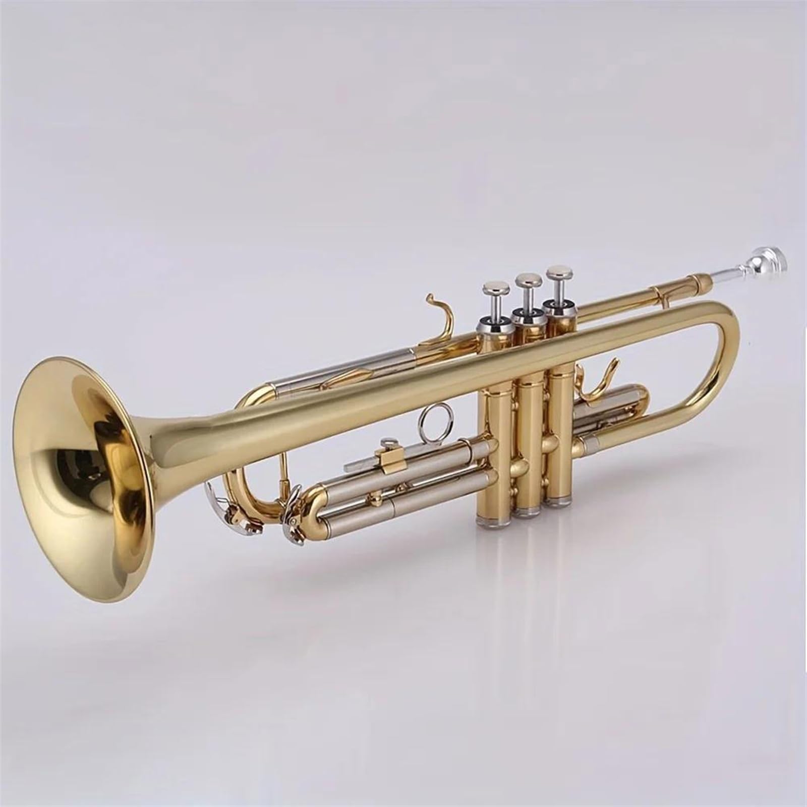 Standard Trompeten Professionelle Trompete B-Trompete Musikinstrument Weißkupfer Pitch Tube Anfänger