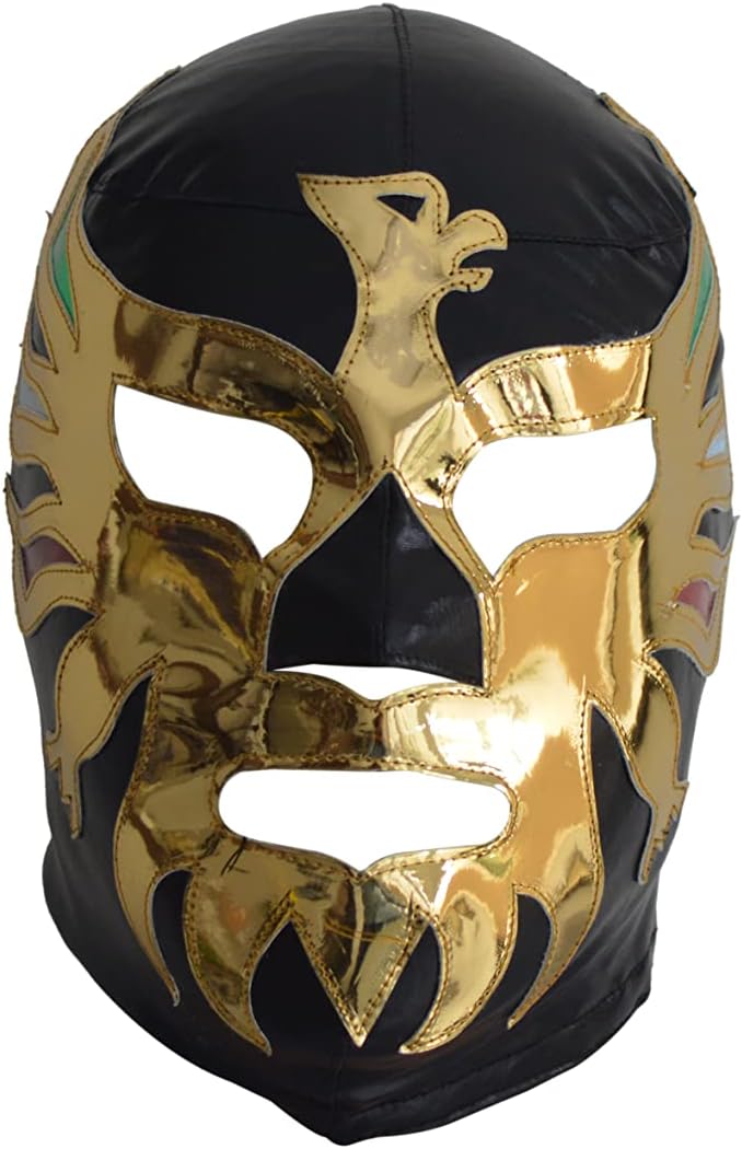 Deportes MartinezMexican Wrestling Mask – Authentic Luchador Lucha Libre Mask, Handmade in Mexico – Pro Fit Adult Size