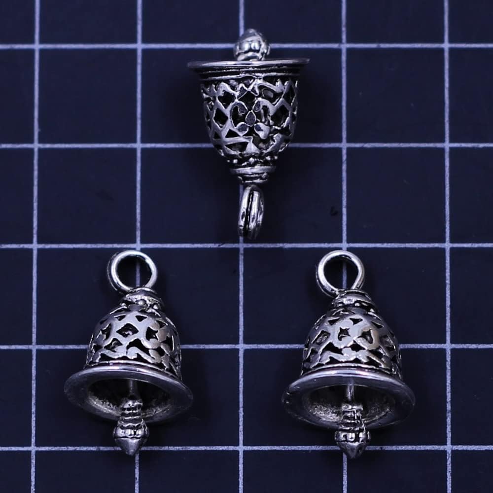 Small Christmas Bells,Christmas Hanging Bells, Small Christmas Bells 10Pcs Pendant Christmas Bell Hollow