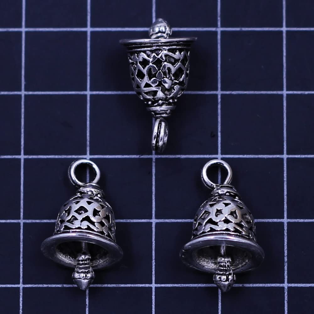 Decorazioni natalizie a forma di campana, Piccole campane di Natale Ciondolo da 10 pezzi Campana cava