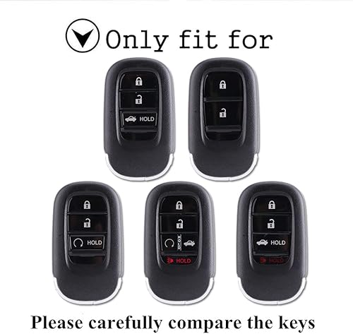 Miniatura 3 de Funda para llavero de repuesto para Honda Accord Civic HR-V CR-V Pilot Sport SI EX EX-L 2022-2023, accesorios de 3, 4, 5, 6 botones