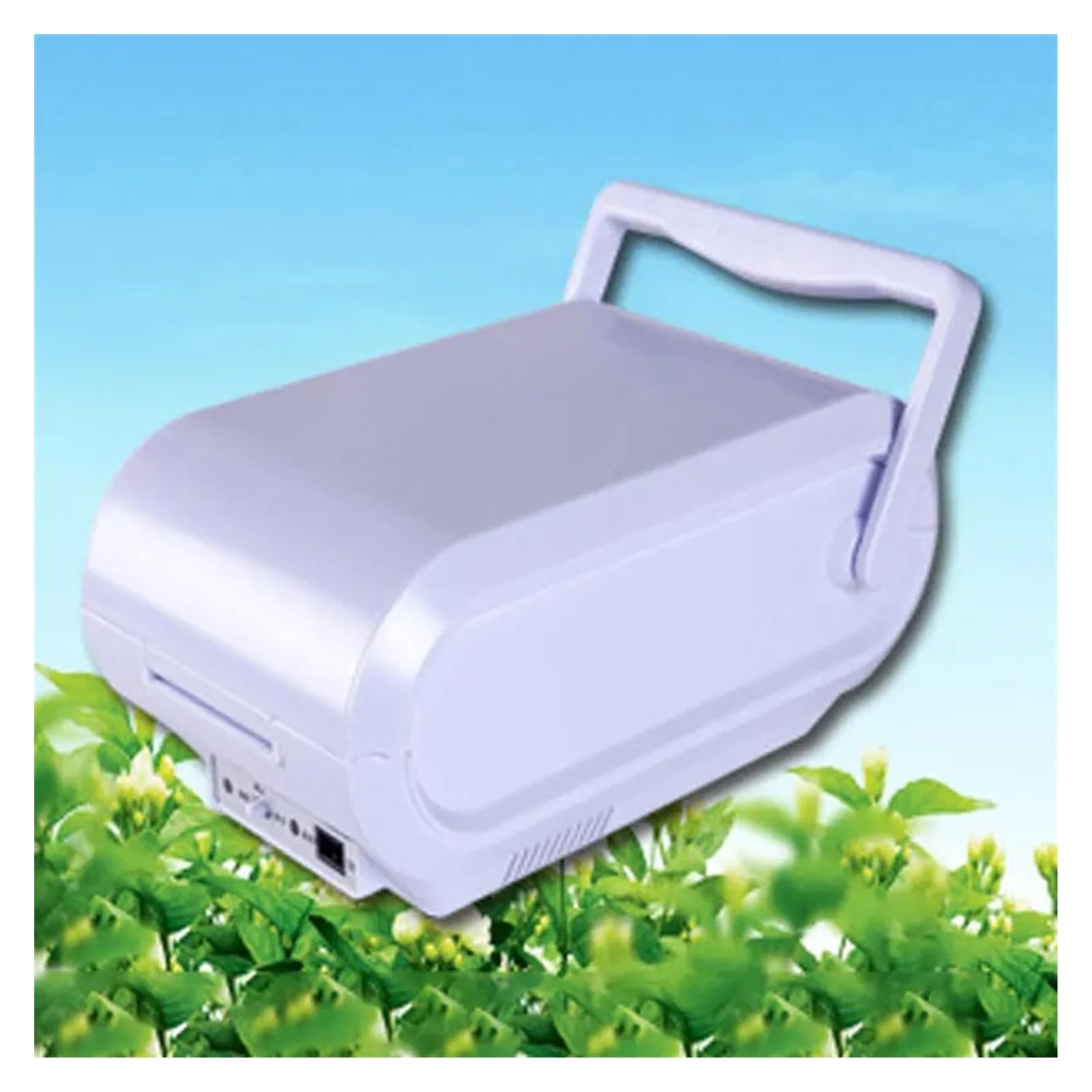 Refrigerador for Auto de 3L, 12V, Mini refrigerador for Auto, refrigerador pequeño, Blanco, Capacidad for 4 Bebidas congeladas.
