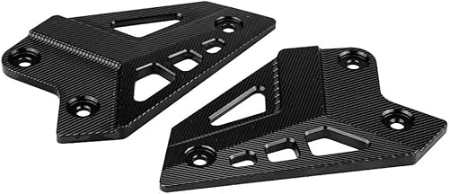 Miniatura 7 de Reposapiés Pie Peg Protector Talón Protector para Kawasaki Z900 2017-(negro)