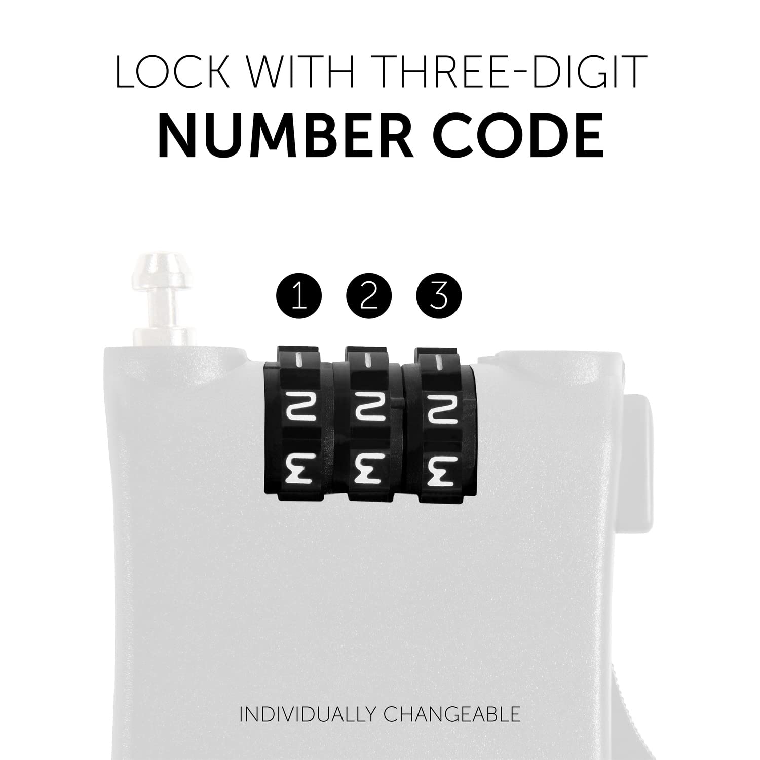 Hauck 618264.0 Lock Me 2 – zamek do wózków dziecięcych, czarny