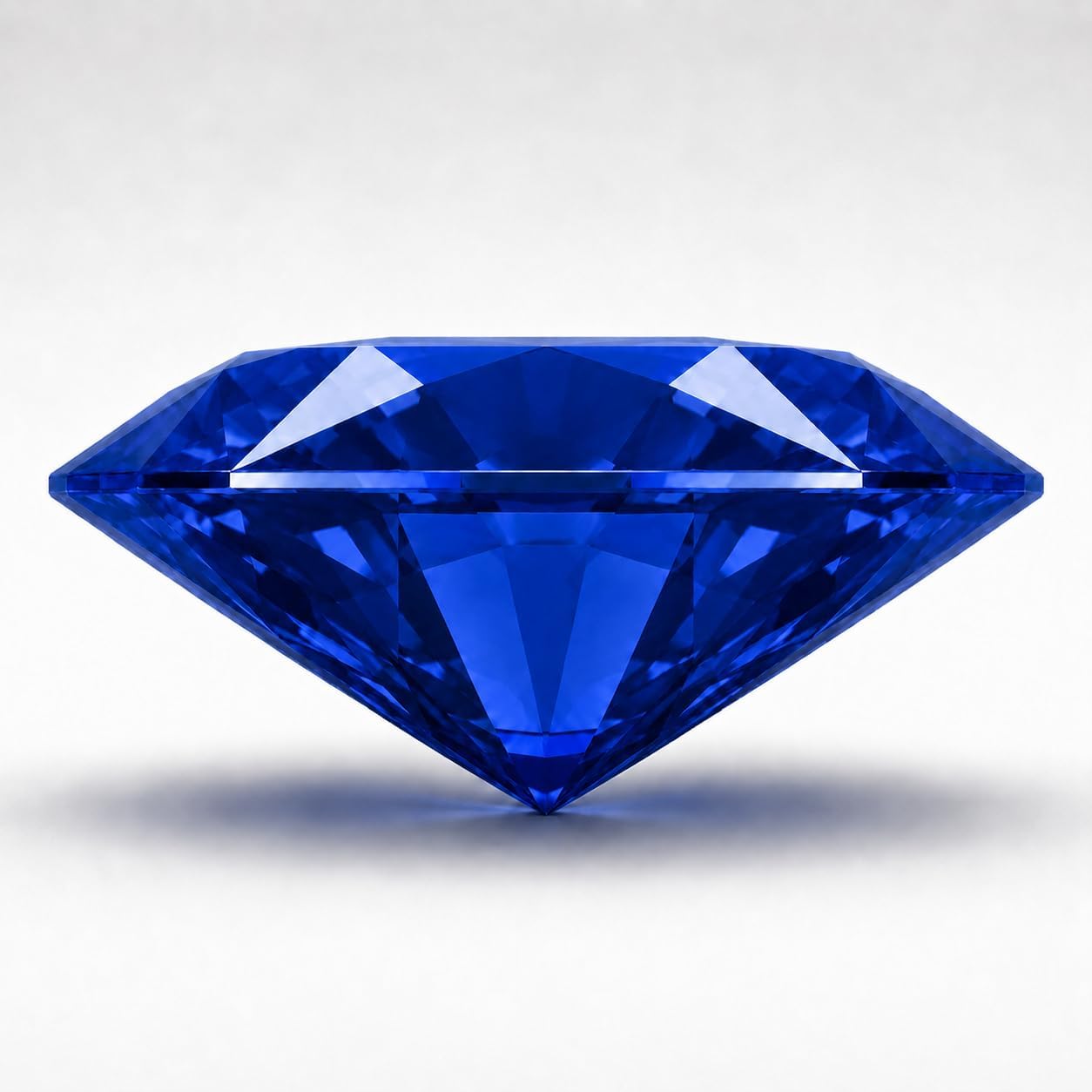 0.6-7 Carat Oval Cut Blue Sapphire Loose Stone, Lab Created Corundum Gemstone, VVS Clarity Loose Gem with AGL Certificate for Ring, Pendant, Earrings, Jewelry Making Gift