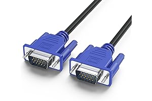 Exceptional VGA to VGA Cable 6ft: Ultra-Clear Visuals and Reliable Connectivity