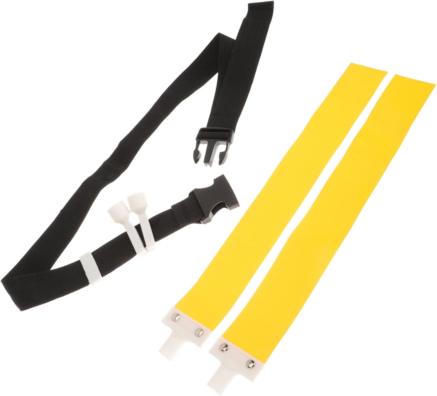 BESPORTBLE Football Flag Belt for Rugby Waist Flag with Moveable Design for Fun Football Games Training Activities for Identification