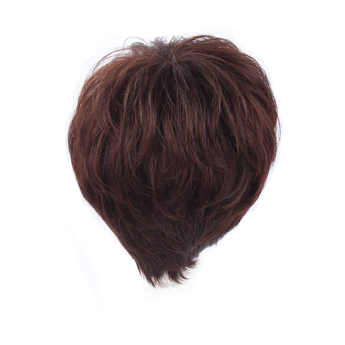 Amazon.com : Ubrand Pixie Cut Short Wigs Brazilian Brown  display picture 1