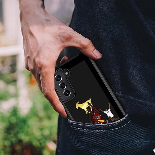 Miniatura 7 de Funda compatible con Samsung Galaxy S21 Plus, Jugador de baloncesto 35 Galaxy S30 Plus para niños y hombres, TPU suave a prueba de golpes, funda de